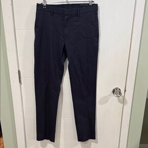 Banana Republic Slim Fit Dark Blue Dress Pants